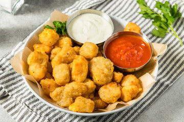 Homemade Deep Fried Wisconsin Cheese Curds