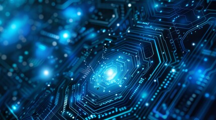 Abstract technological background.