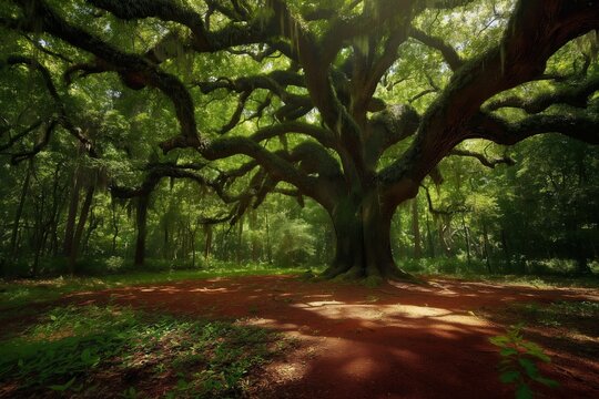 Angel oak tree picture