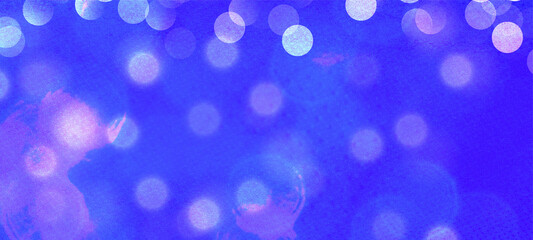 Blue bokeh background for banner, poster, Party, Anniversary, greetings, and various design works