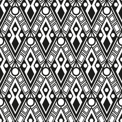 Seamless vector pattern with patchwork diamonds, reminiscent of precious Art Deco jewelry