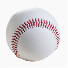 Baseball Ball Isolated on White Background. Clipart for sports projects.