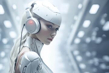 artificial intelligence robot concept