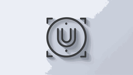 Flat Design Vector User Icon