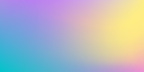 Multicolored Gradient. Rainbow vibrant modern color blend background. Abstract template for poster, cover, wallpaper, brochure