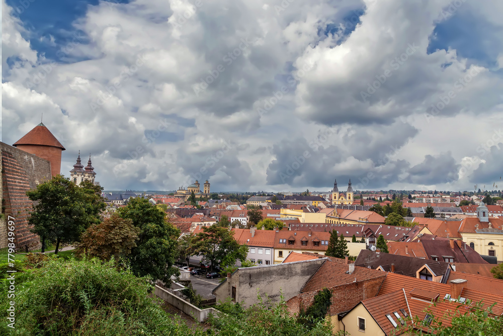 Canvas Prints view of eger, hungary