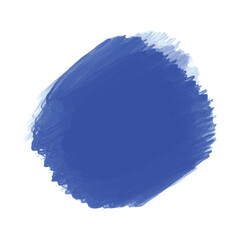 Ink paint blue brush stroke splatter design