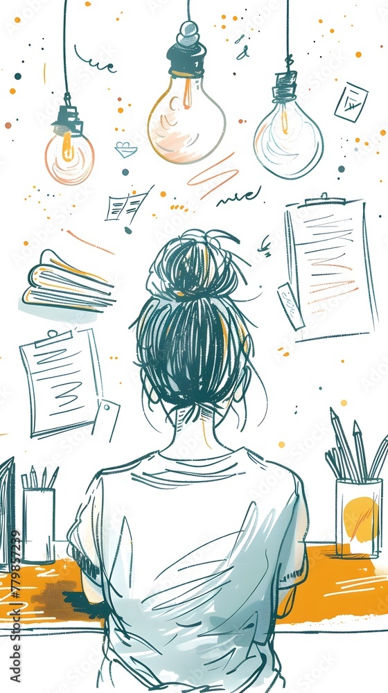 Poster applying academic knowledge in the real world through an internship experience a creative workspace 