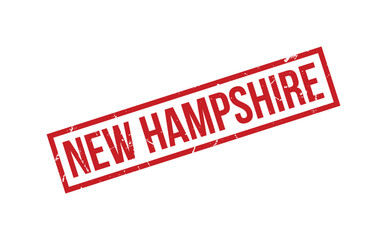 New Hampshire Rubber Stamp Seal Vector