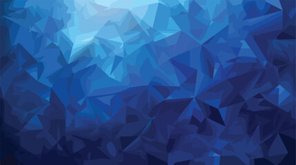 Dark BLUE vertical triangle mosaic pattern - obrazy, fototapety, plakaty