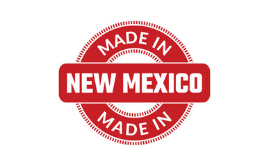 Made In New Mexico Rubber Stamp