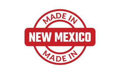 Made In New Mexico Rubber Stamp