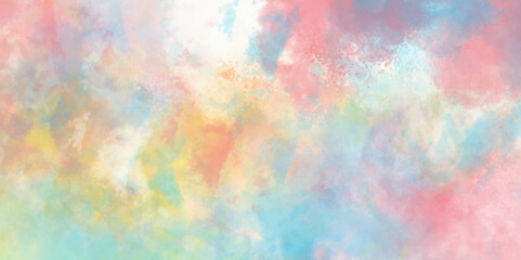 Pink metallic background with shine texture. abstract watercolor background. pink and yellow shades grunge watercolor background. abstract pastel colors of the background for text input.