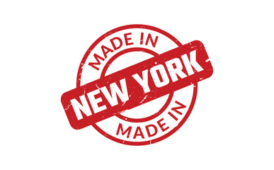 Made In New York Rubber Stamp