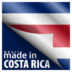 Made in Costarica graphic and label.