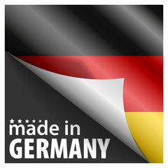Made in Germany graphic and label.