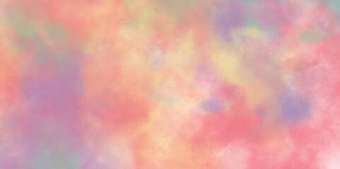 Pink metallic background with shine texture. abstract watercolor background. pink and yellow shades grunge watercolor background. abstract pastel colors of the background for text input.