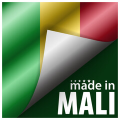 Made in Mali graphic and label.