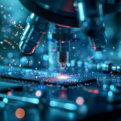 Nanotechnology in medicine microscopic robots repairing cells