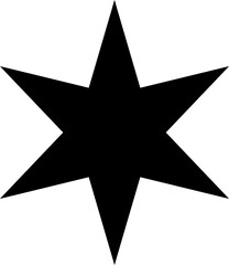 Star icons. Gold Star or favorite flat icon for apps and websites. Rating Star icon. Star vector collection. Modern simple stars. Vector illustration.