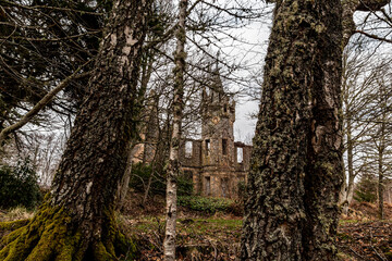 Obraz premium Dunalastair House Estate, Tummel Bridge