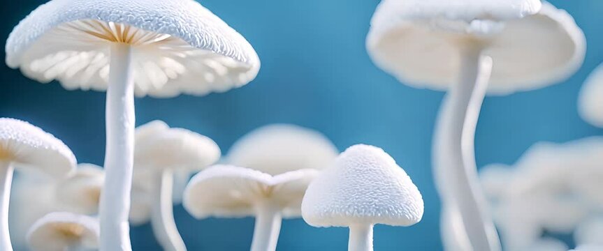 white mushroom, white fungus