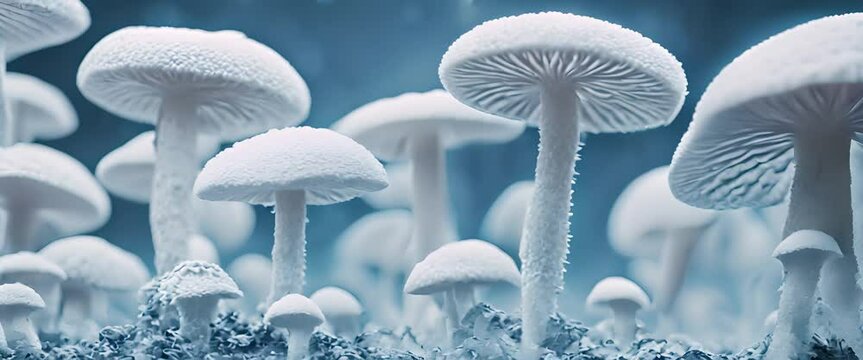 white mushroom, white fungus