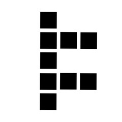 crossword glyph icon illustration vector