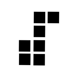 crossword glyph icon illustration vector