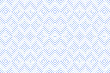 Seamless Geometric Zigzag Lines Chevron Light Blue Pattern. - 779904845