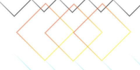 Abstract geometric technological background.  Red, yellow and gray paper triangle abstract background. white paper texture and business, card, flyer...