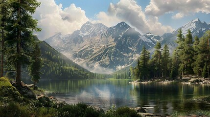 Fototapeta premium Beautiful Natural Park