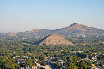 Pir&aacute;mide del sol en Teotihuac&aacute;n M&eacute;xico