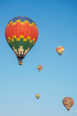 globos aerostáticos en Teotihuacán