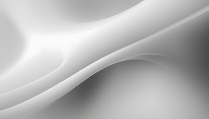 Abstract Background with 3D Wave Bright white and Black Gradient Silk Fabric