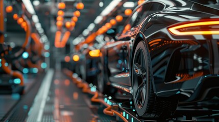 Autonomous car factory automotive industry