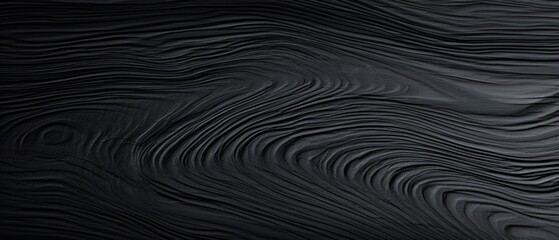 a black wood grain background