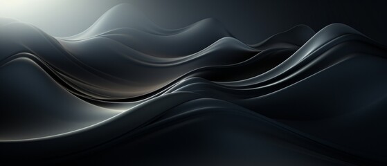 Black Gray Gradient Transition on dark space