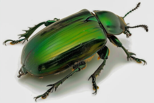 Green june beetle bug insect grub coleopteran fly entomology animal