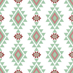 Geometric Ethnic pattern,
Native American tribal fabric.
