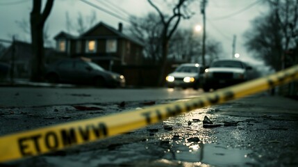 Unveiling the Crime Scene: A Study of Aftermath