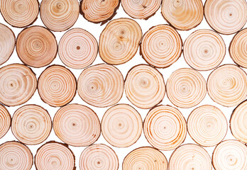 round wood textured background for decoration - 779951622