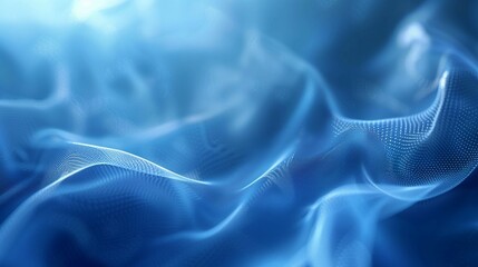 Blue gradient abstract, modern tech backdrop, digital mesh, soft light effect