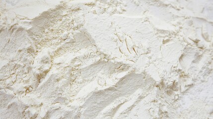 Obraz premium flour close-up texture background 