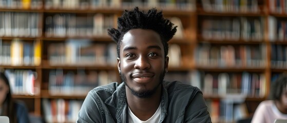 Diverse Student Faces in Academic Setting. Concept Student Portraits, Academic Diversity, Campus Life, Multicultural Education