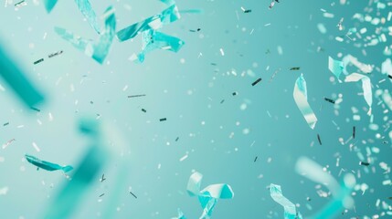 Sparkling Confetti Celebration Background