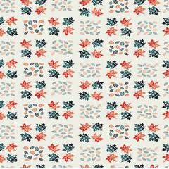 Seamless  flower vector pattern , wonderful floral pattern