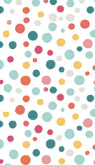 little circles. Multicolored, colorful, bright, diverse circles. Festive, positive, cheerful background.