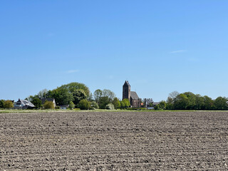 The village Blije in Friesland