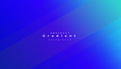 Blue Gradient Background with Smooth Transitions - obrazy, fototapety, plakaty
